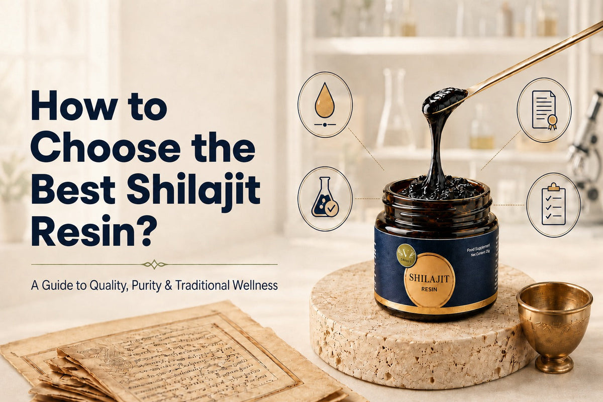 How to Choose the Best Shilajit Resin: An Ayurvedic Guide to Quality, Purity & Traditional Wellness