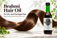 Brahmi Hair Oil for Dry and Damaged Hair Vanan Herbal