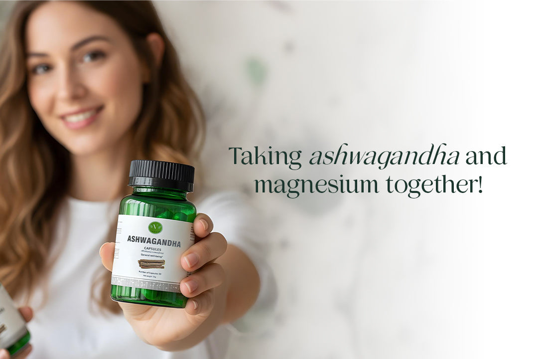 Can Ashwagandha and Magnesium be taken together? A perfect combination to reduce stress and sleep better.