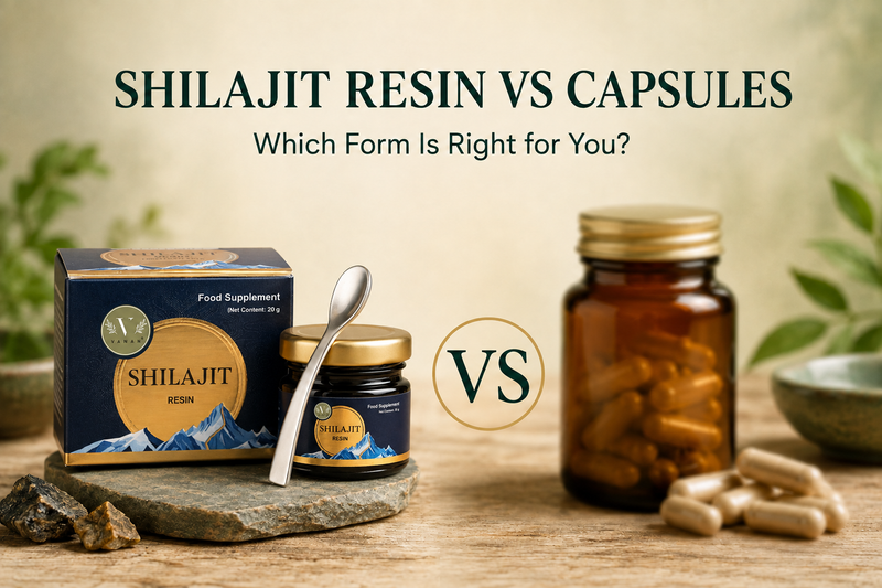 Shilajit Resin vs Capsules: Which Form Is Better? Vanan Herbal