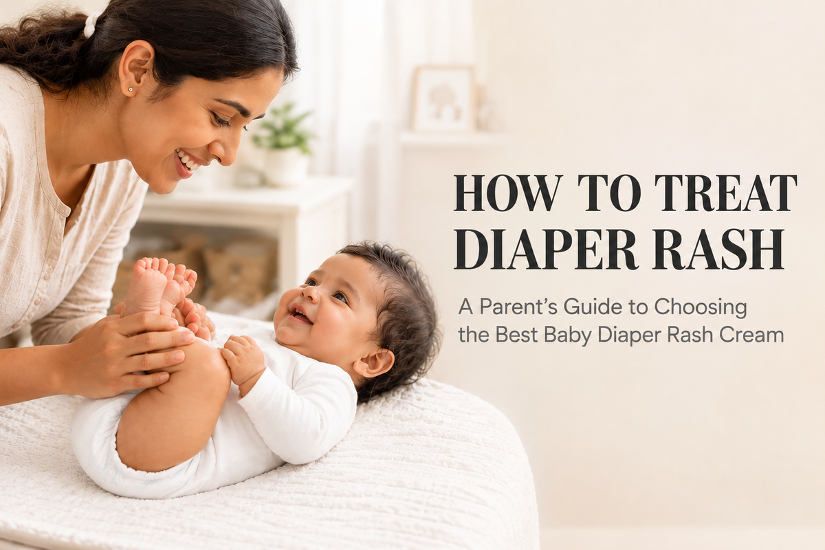 How to Treat Diaper Rash with the Best Baby Diaper Rash Cream