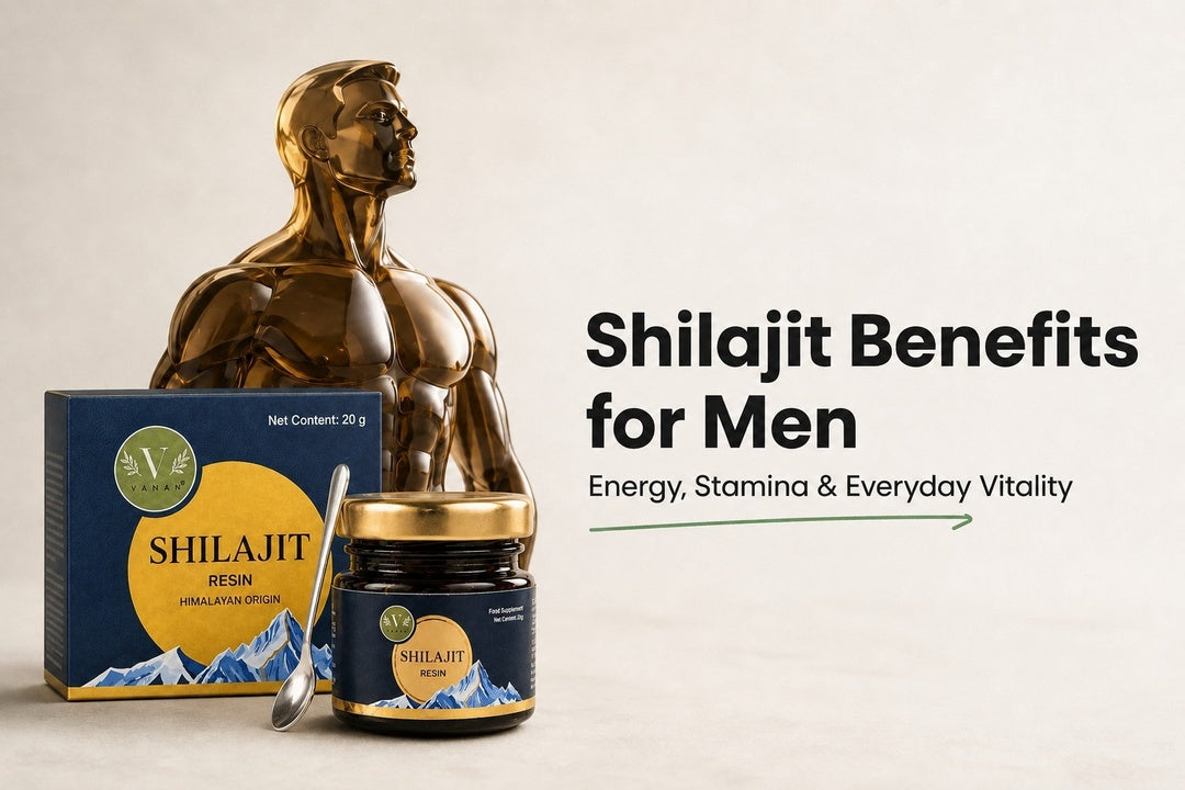 Shilajit Benefits for Men: The Complete Guide to Using It the Right Way Vanan Herbal