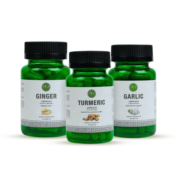 Immunity Pack | Daily Immune Support | Turmeric, Ginger & Garlic  | Vanan Herbal 