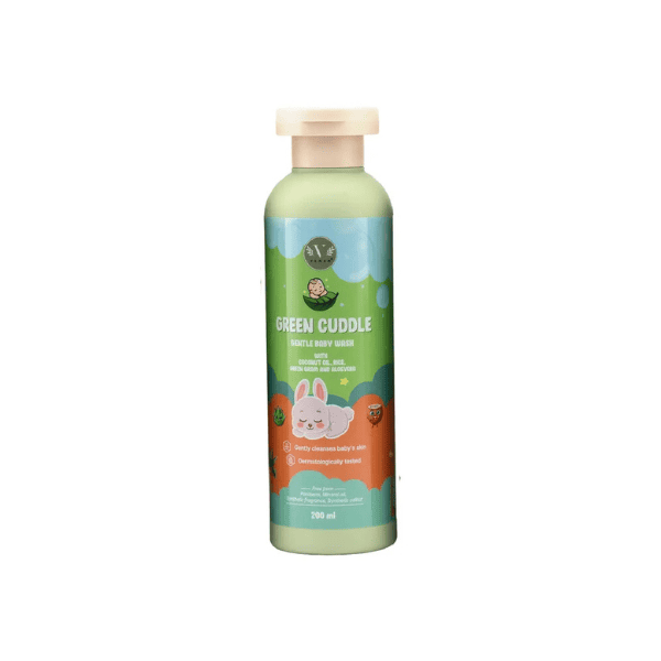 Baby Body Wash | Soap-Free Daily Cleanse & Skin Comfort | 200 ml | Vanan Herbal 