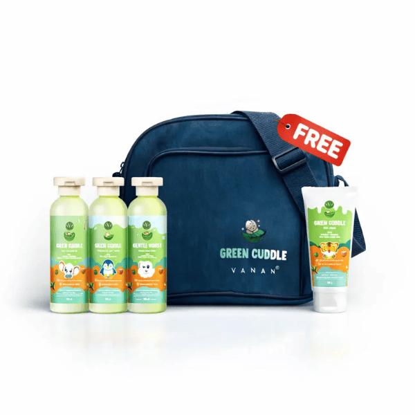 Baby Care Gift Set | Gentle Daily Care for Newborns & Infants | Vanan Herbal 