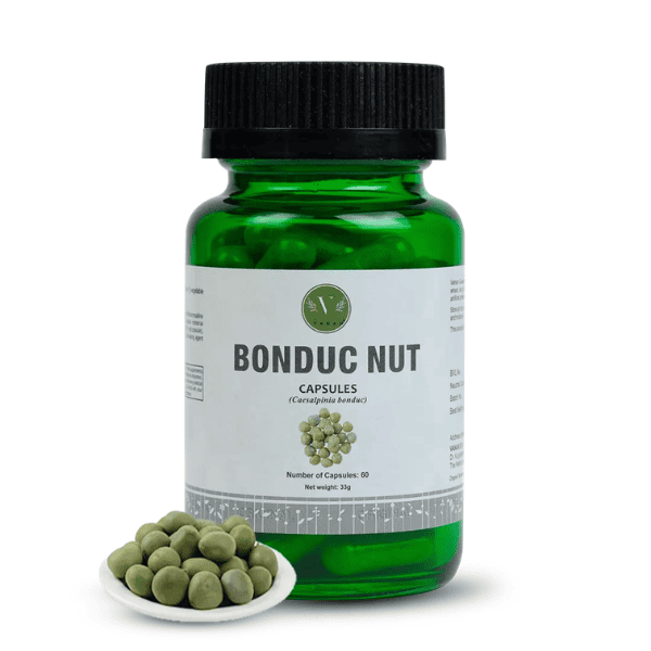 Bonduc Nut Capsules | Metabolism & Immune Health Support | 60 Capsules| Vanan Herbal 