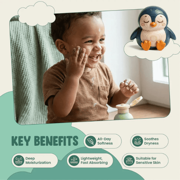 Baby Lotion | Daily Skin Hydration for Babies with Aloe & Coconut | Vanan Herbal 