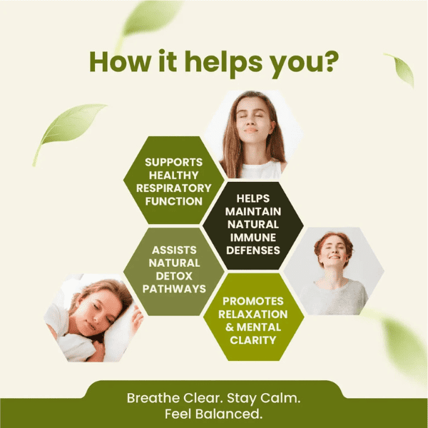 Holy Basil (Tulsi) Capsules | Stress Relief & Respiratory Support | 60 Capsules | Vanan Herbal 