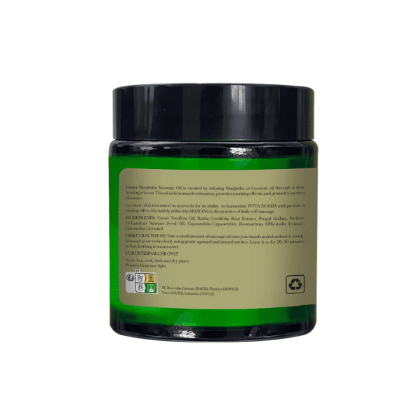 100% Pure Coconut Oil Massage – 90 ml | Ayurvedic Brightening & Detoxifying Oil | Vanan Herbal 