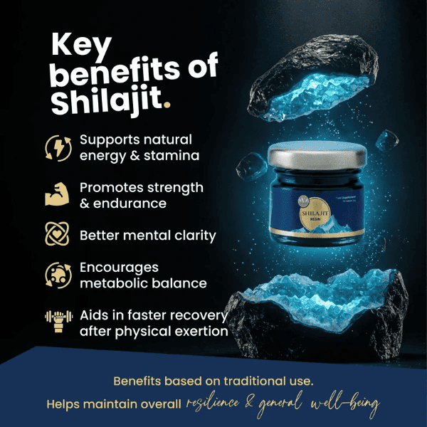 Shilajit Resin | Ayurvedic Rejuvenation & Stamina Support | Vanan Herbal 