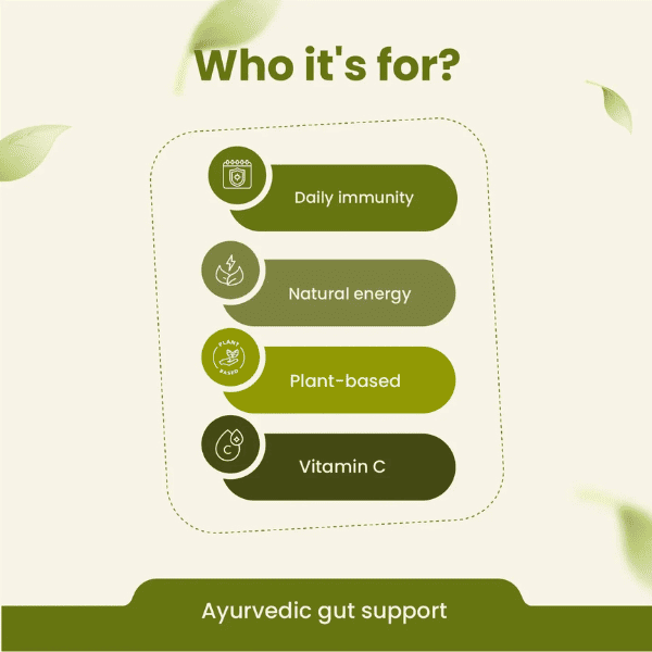 Amla Capsules | Natural Vitamin C & Immunity Support | 60 Capsules | Vanan Herbal 