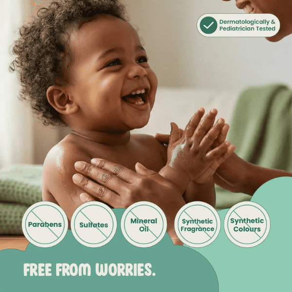 Baby Massage Oil | Daily Moisturising Care | 200 ml | Vanan Herbal 
