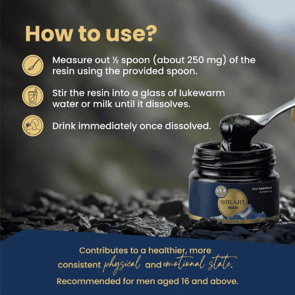 Shilajit Resin | Ayurvedic Rejuvenation & Stamina Support | Vanan Herbal 