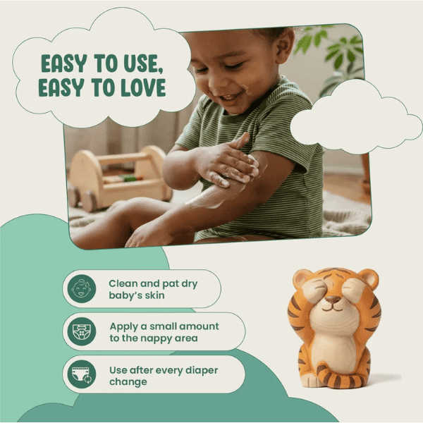 Baby Rash Cream | Gentle Daily Protection for Delicate Skin | 100 g | Vanan Herbal 