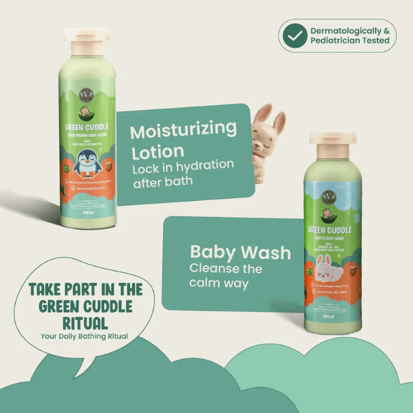 Baby Body Wash | Soap-Free Daily Cleanse & Skin Comfort | 200 ml | Vanan Herbal 