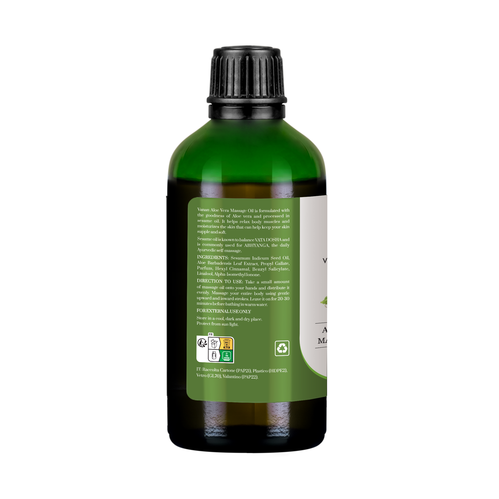 Aloe Vera Massageöl – 90 ml