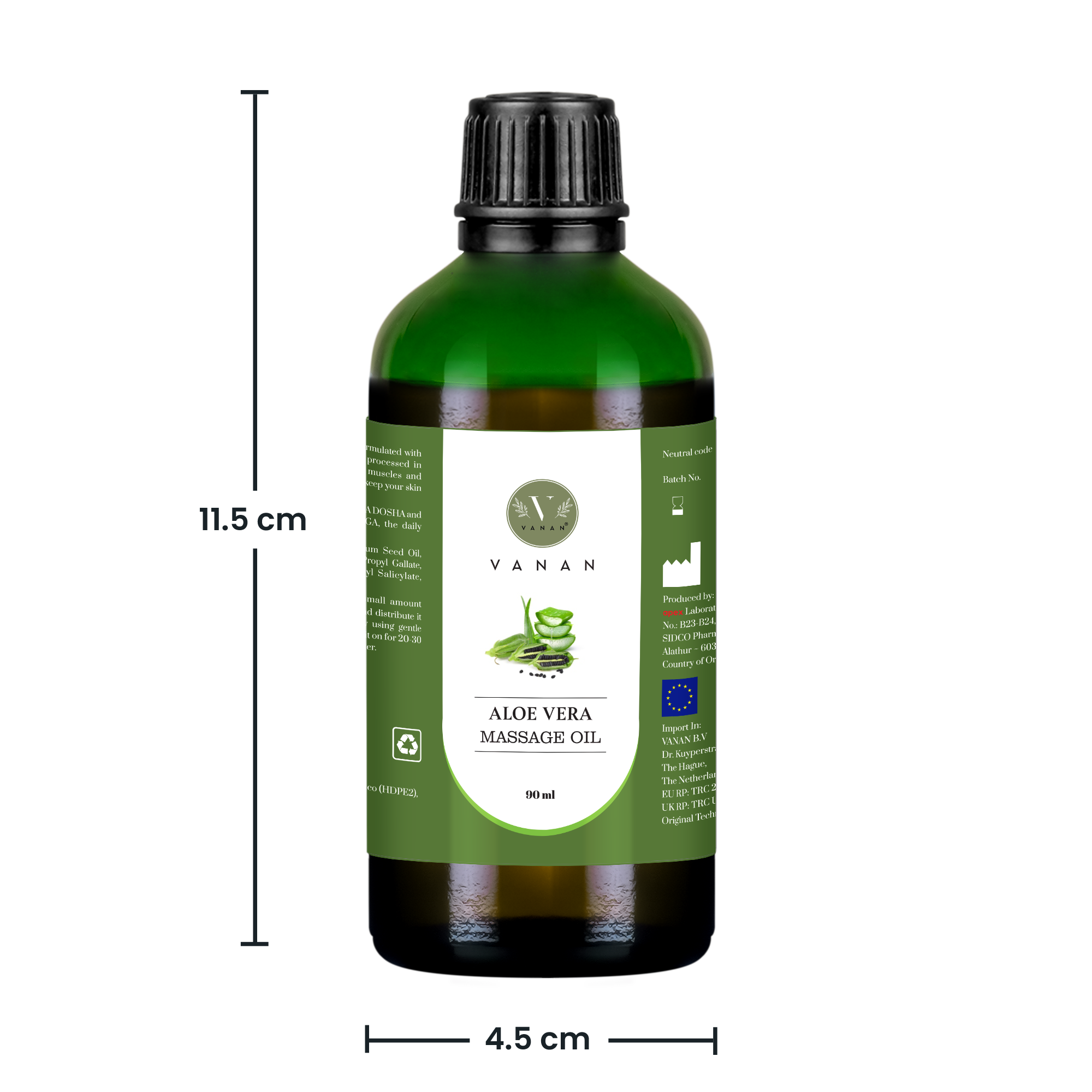 Aloe Vera Massageöl – 90 ml