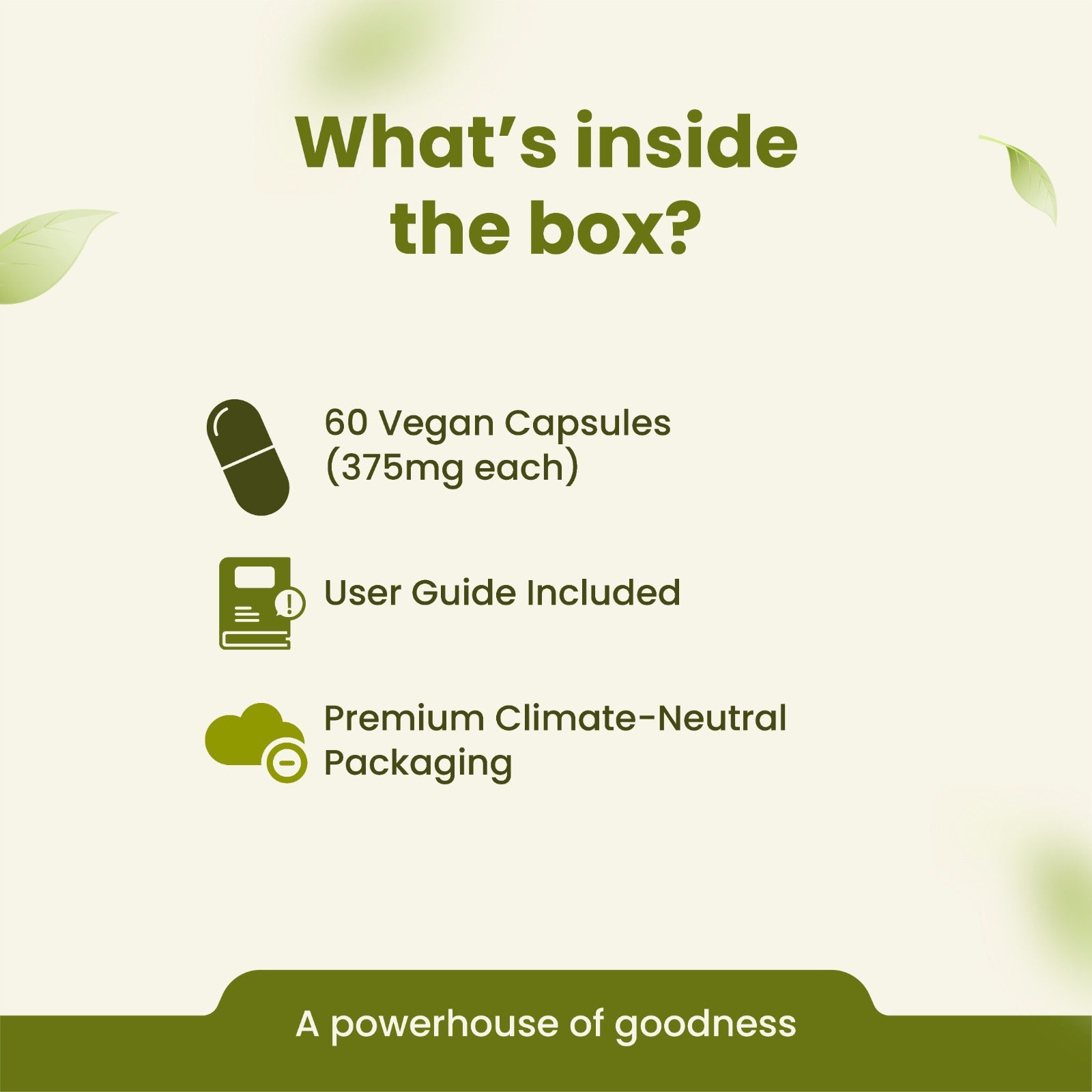 Ashwagandha Capsules | Premium Ayurvedic Herb for General Wellness | 60 Capsules | Vanan Herbal