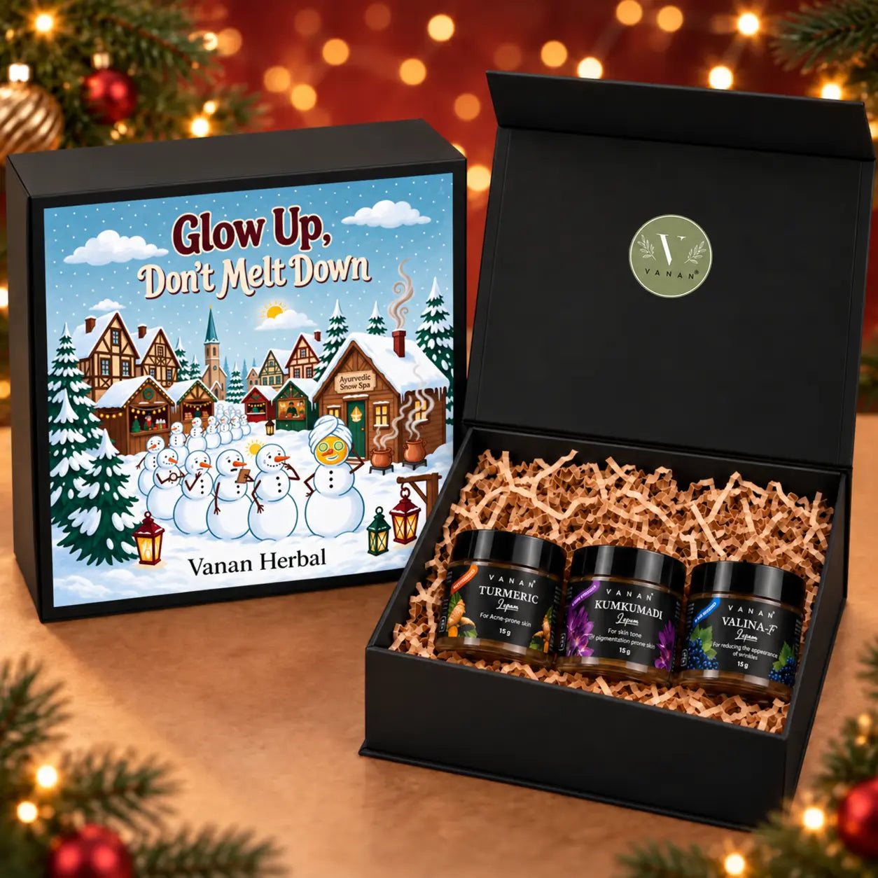Lepam Skincare Gift Box – Ayurvedic Face Care Combo | Vanan Herbal