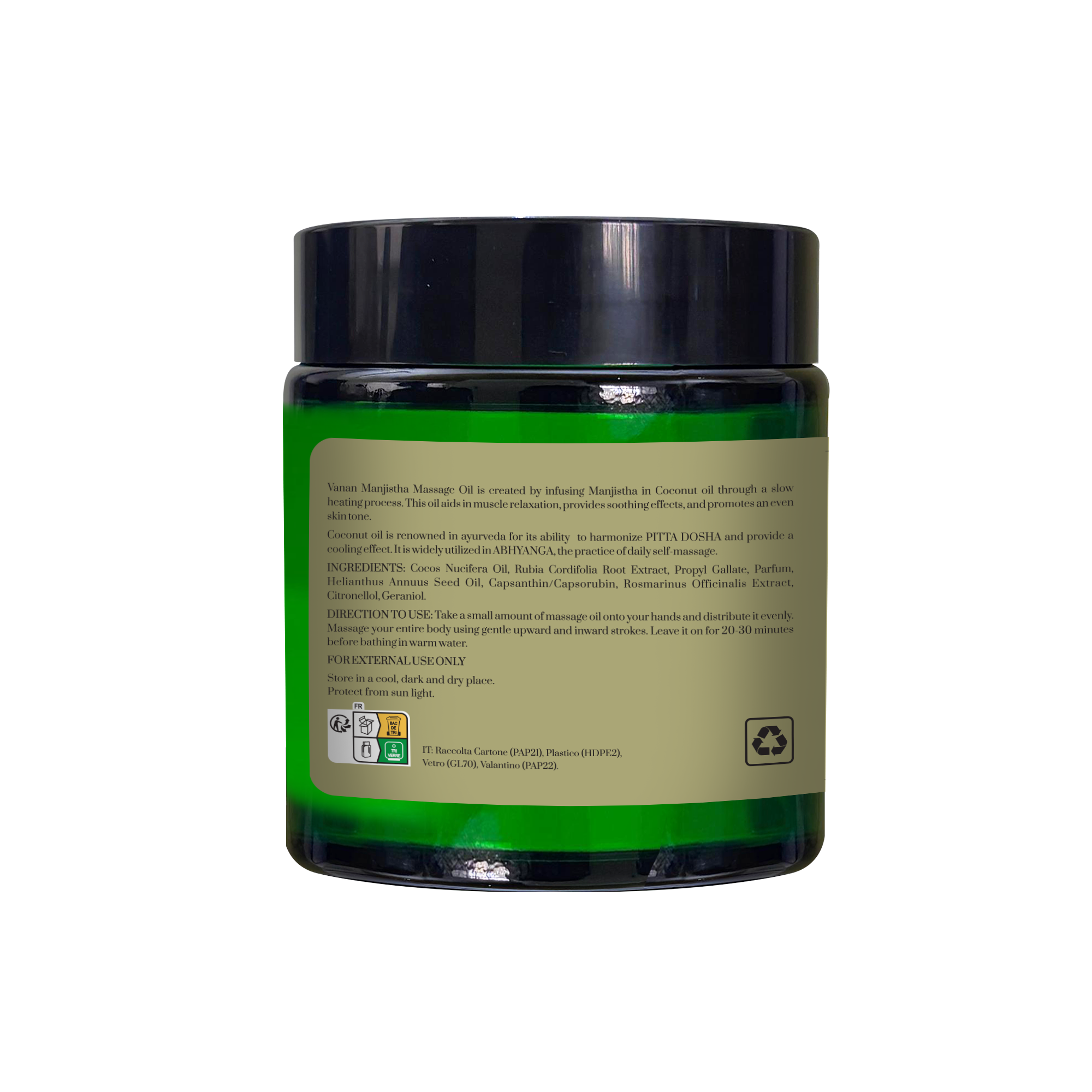 Manjistha Massageöl – 90 ml