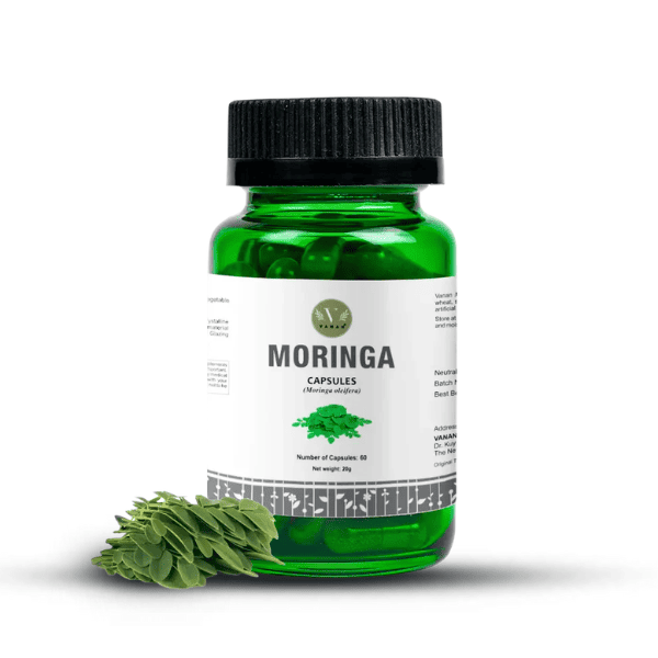 Moringa Capsules | Superfood Nutrition & Energy Support | 60 Capsules | Vanan Herbal 