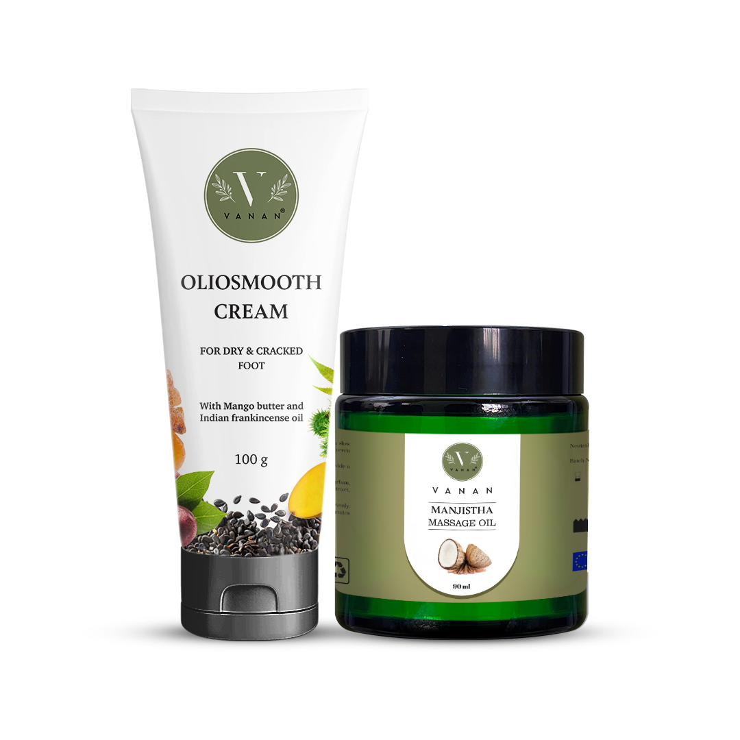 Two skincare products from Vanan on a white background