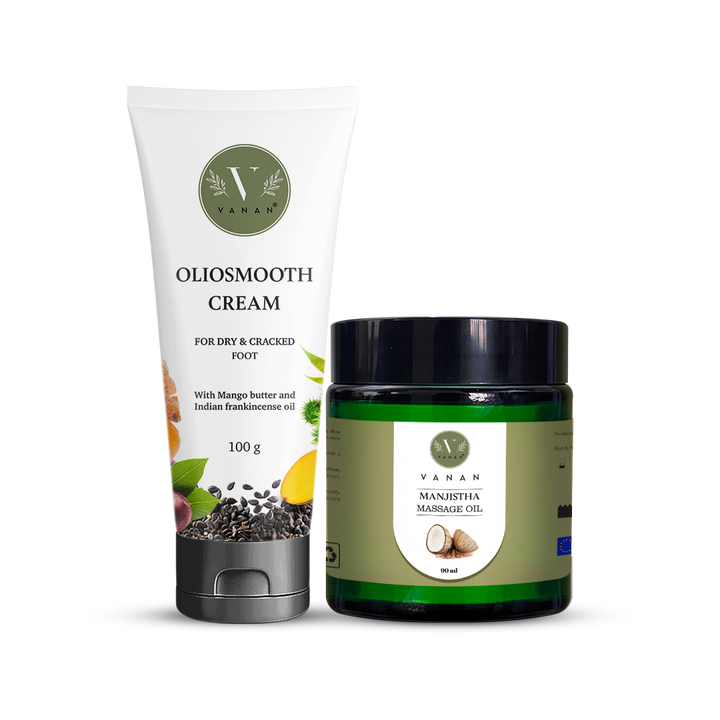 Two skincare products from Vanan on a white background