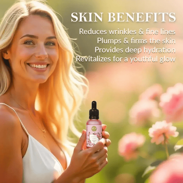 Pannir Rose Face Serum (Pack of 2) | Deep Hydration & Youthful Glow | Vanan Herbal 