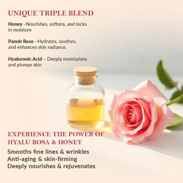 Pannir Rose Face Serum (Pack of 2) | Deep Hydration & Youthful Glow | Vanan Herbal 
