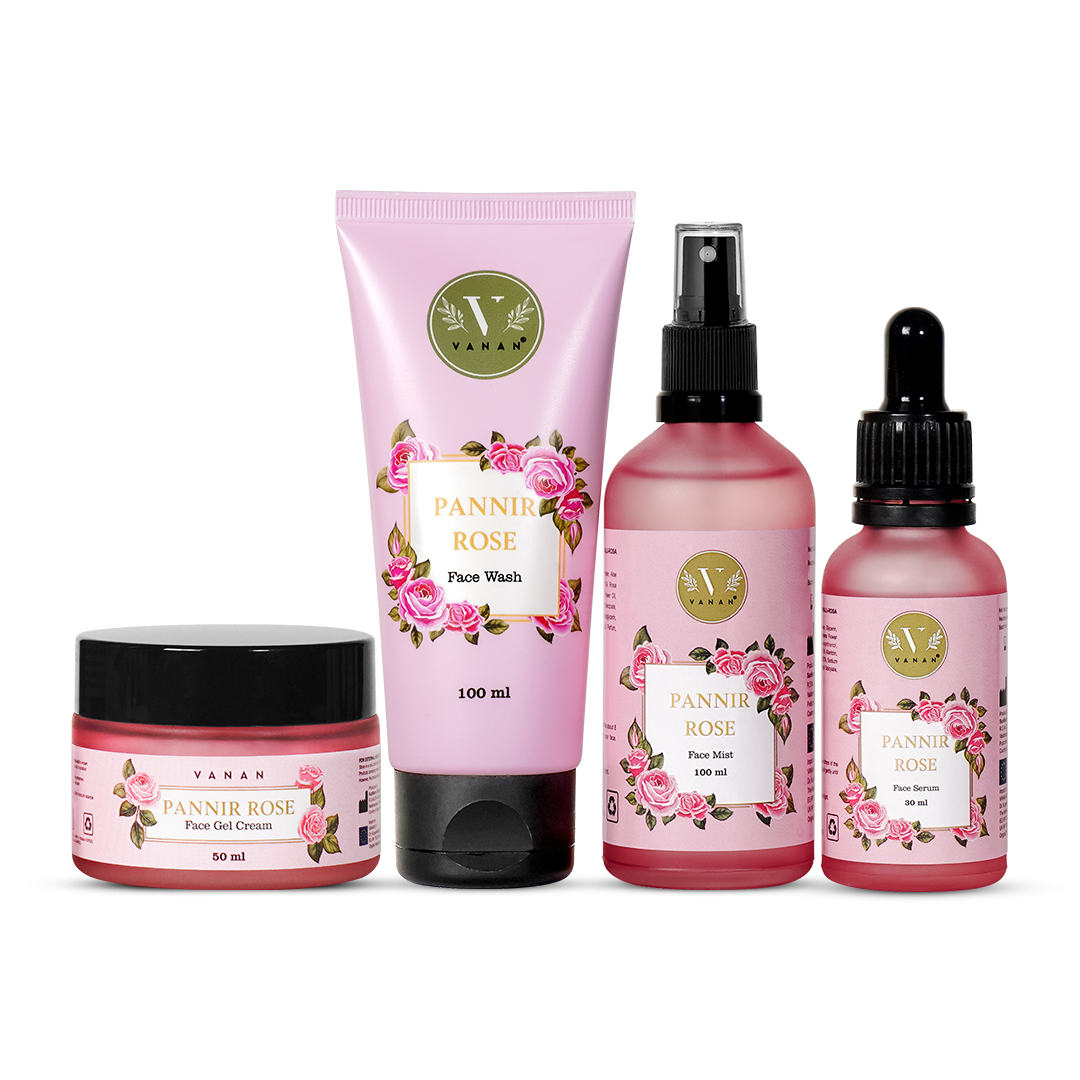 Cofanetto Regalo Pannir Rose: Collezione di Cura della Pelle di Lusso