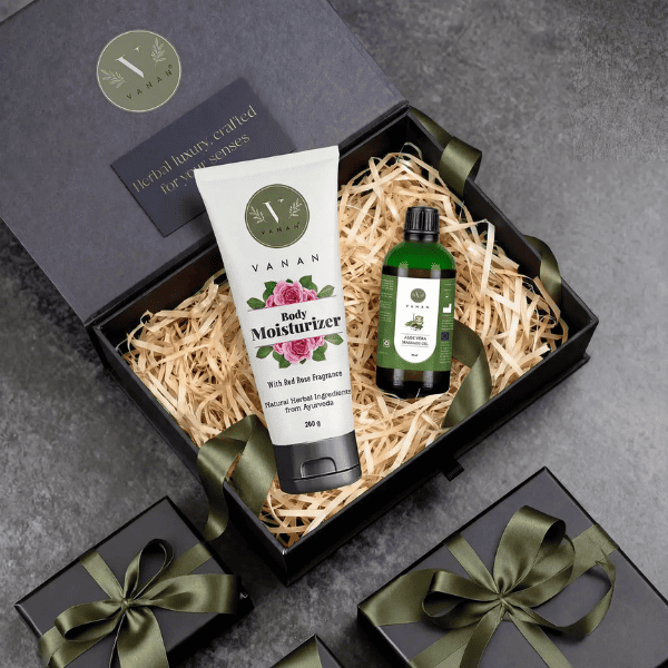 Rose Moisturiser & Body Massage Oil care | Hydrated Skin & Relaxed Body | Vanan Herbal 
