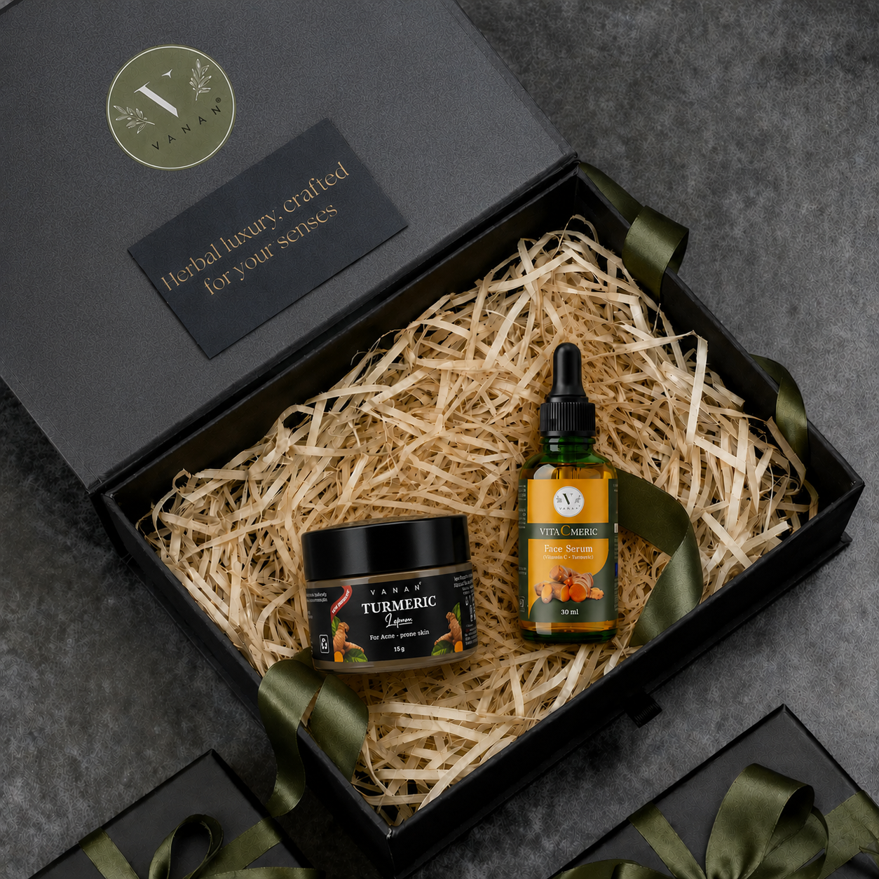 Brightening Face Care Bundle | Face Serum & Dark Spot Care | Vanan Herbal 
