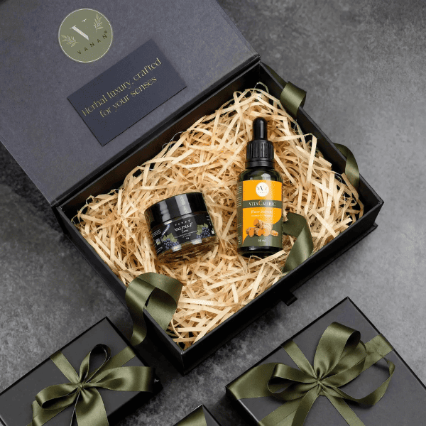 Brightening Face Care Bundle | Face Serum & Dark Spot Care | Vanan Herbal 
