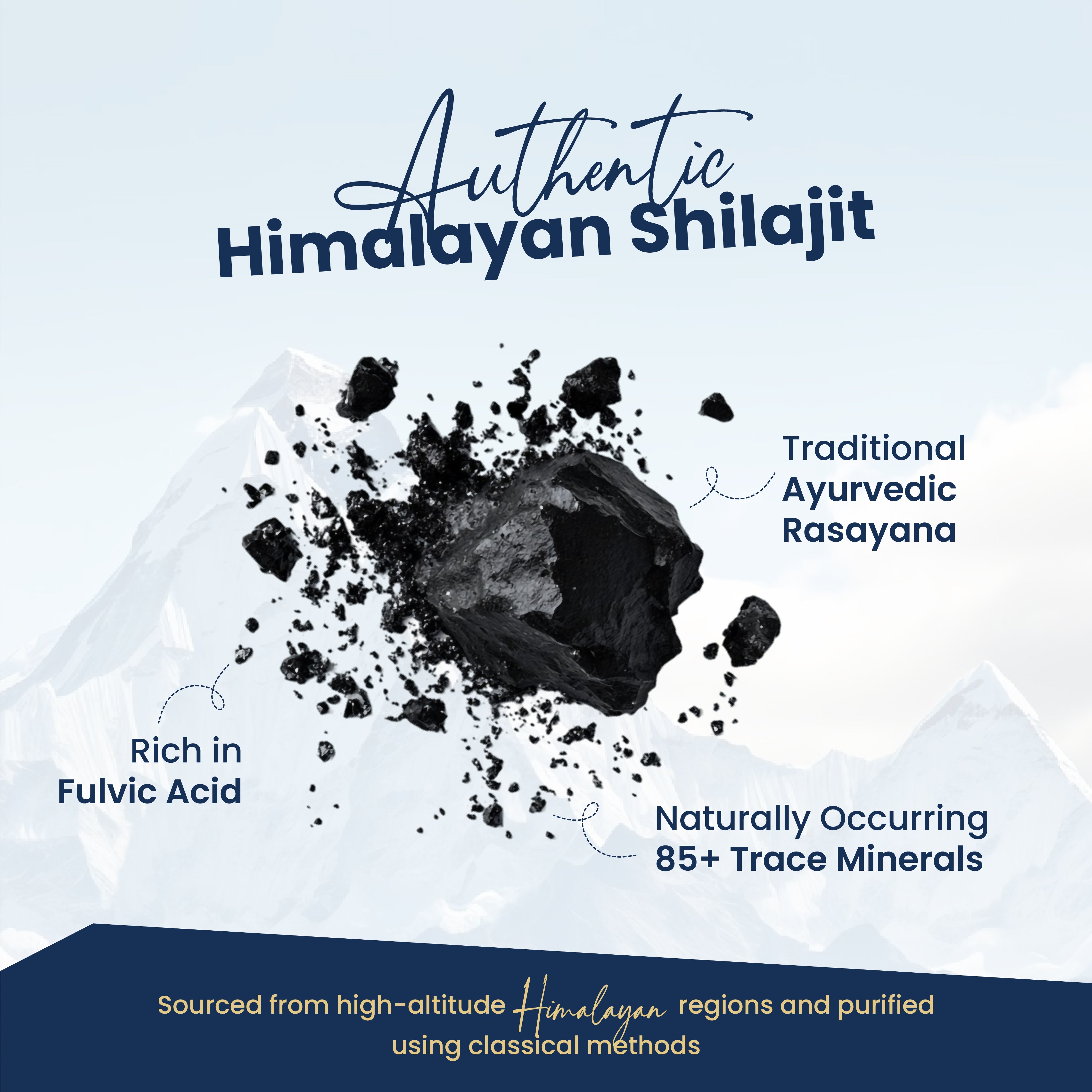 Shilajit Resin | Ayurvedic Rejuvenation & Stamina Support | Vanan Herbal 