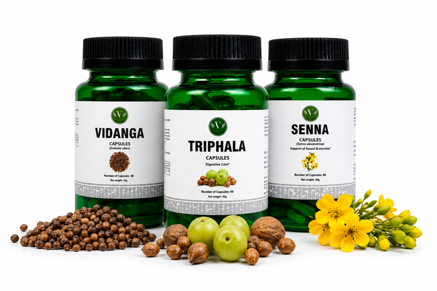 Total Cleanse & Restore Kit | Detox & Digestive Support | Vanan Herbal 