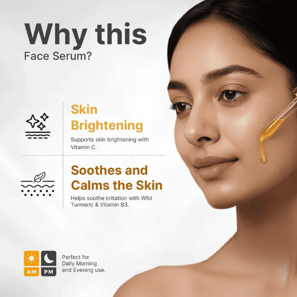 VitaCmeric Face Serum (30ml): Vitamin C 10% & Turmeric + Niacinamide 2% 