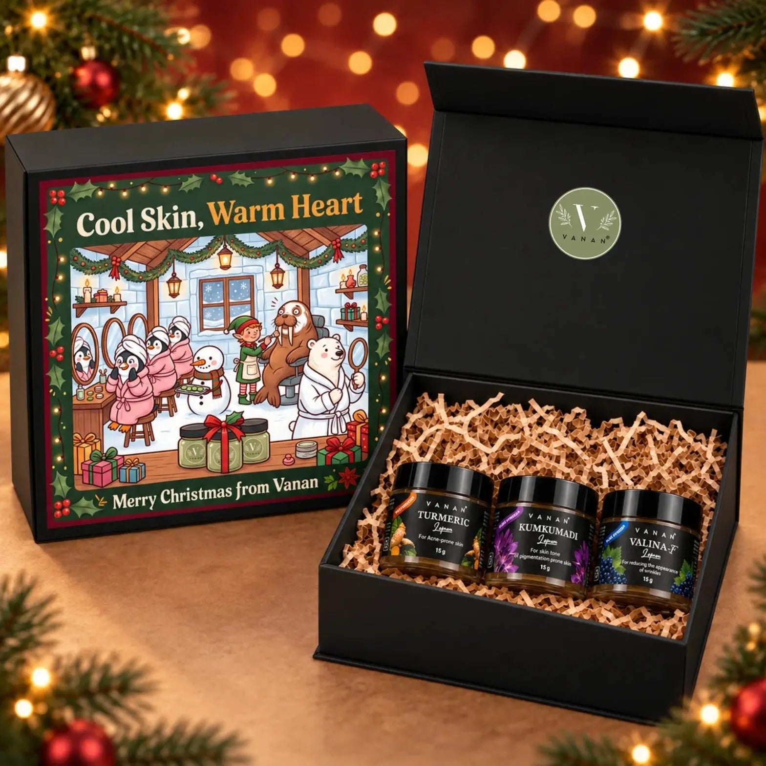 Lepam Skincare Gift Box – Ayurvedic Face Care Combo | Vanan Herbal