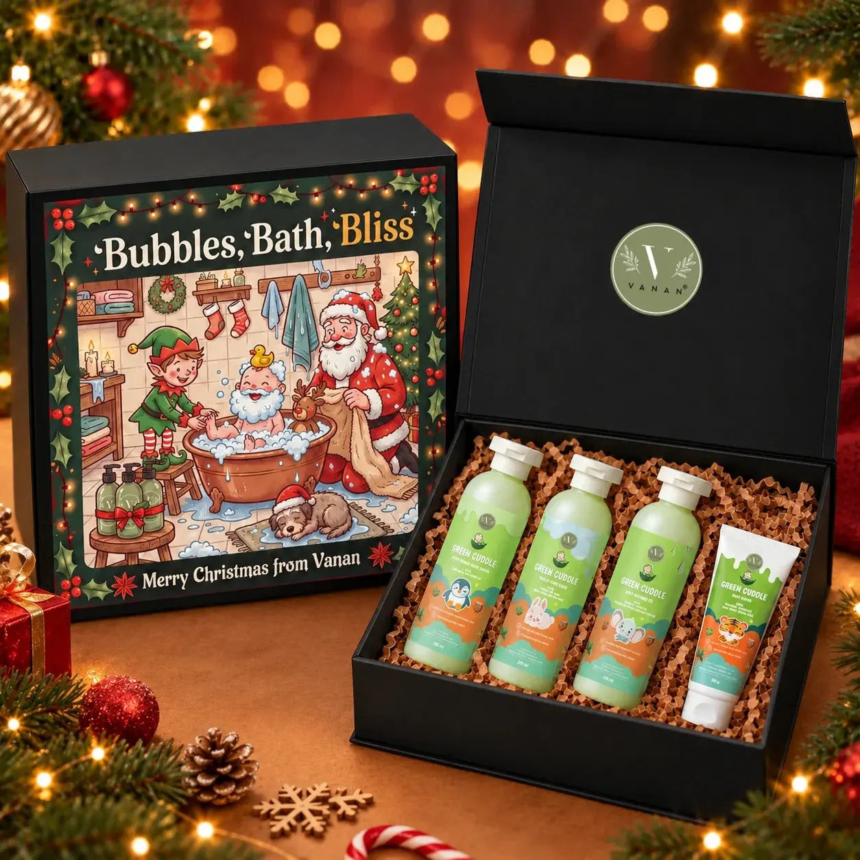 Baby Care Gift Set | Gentle Daily Care for Newborns & Infants | Vanan Herbal