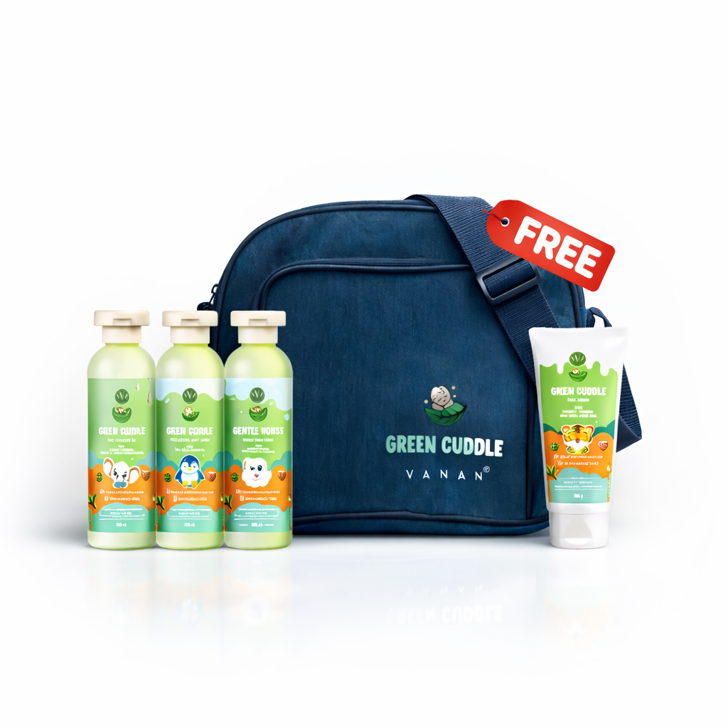 Baby Care Gift Set | Gentle Daily Care for Newborns & Infants | Vanan Herbal