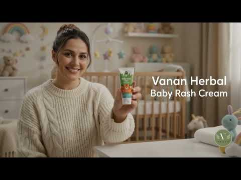 Baby Rash Cream | Gentle Daily Protection for Delicate Skin | 100 g | Vanan Herbal