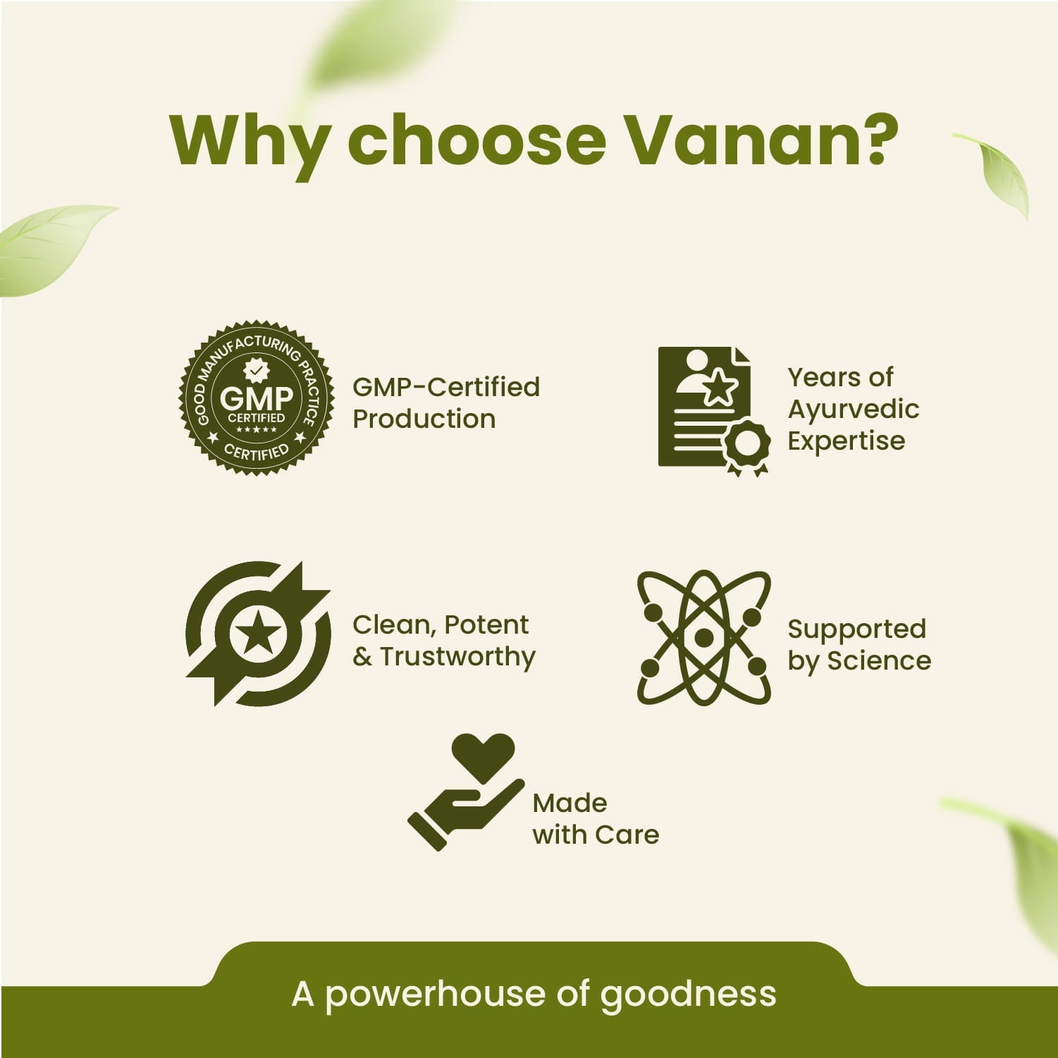 Garlic Capsules | Heart Health & Immunity Support | 60 Capsules| Vanan Herbal 