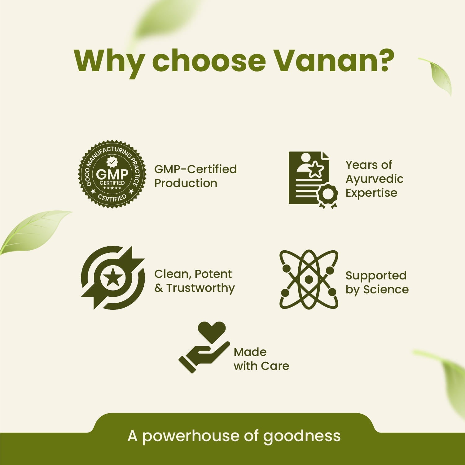 Moringa Capsules | Superfood Nutrition & Energy Support | 60 Capsules | Vanan Herbal 